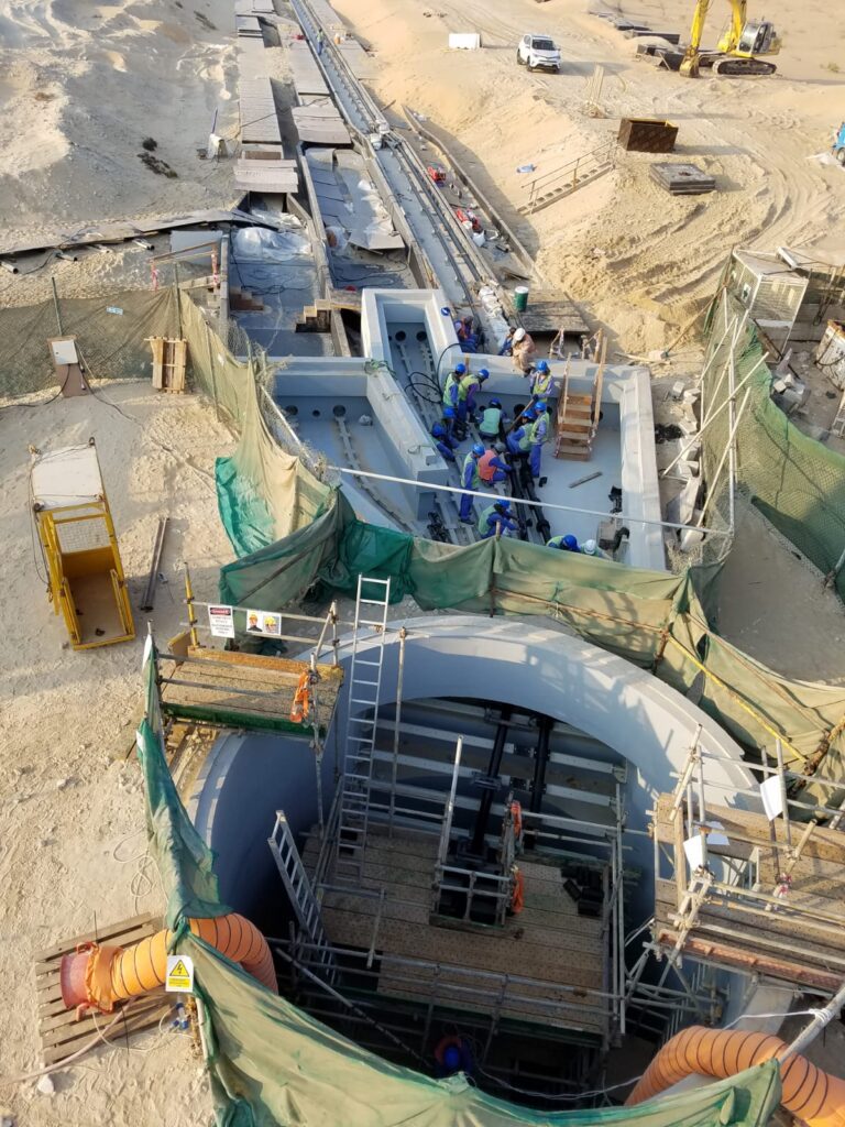 Prysmian Abu Dhabi - Staffaggio Cavi AT