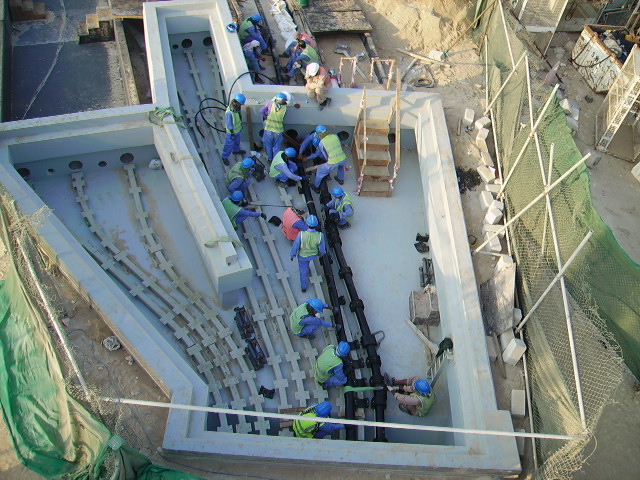 Prysmian Abu Dhabi - Staffaggio Cavi AT